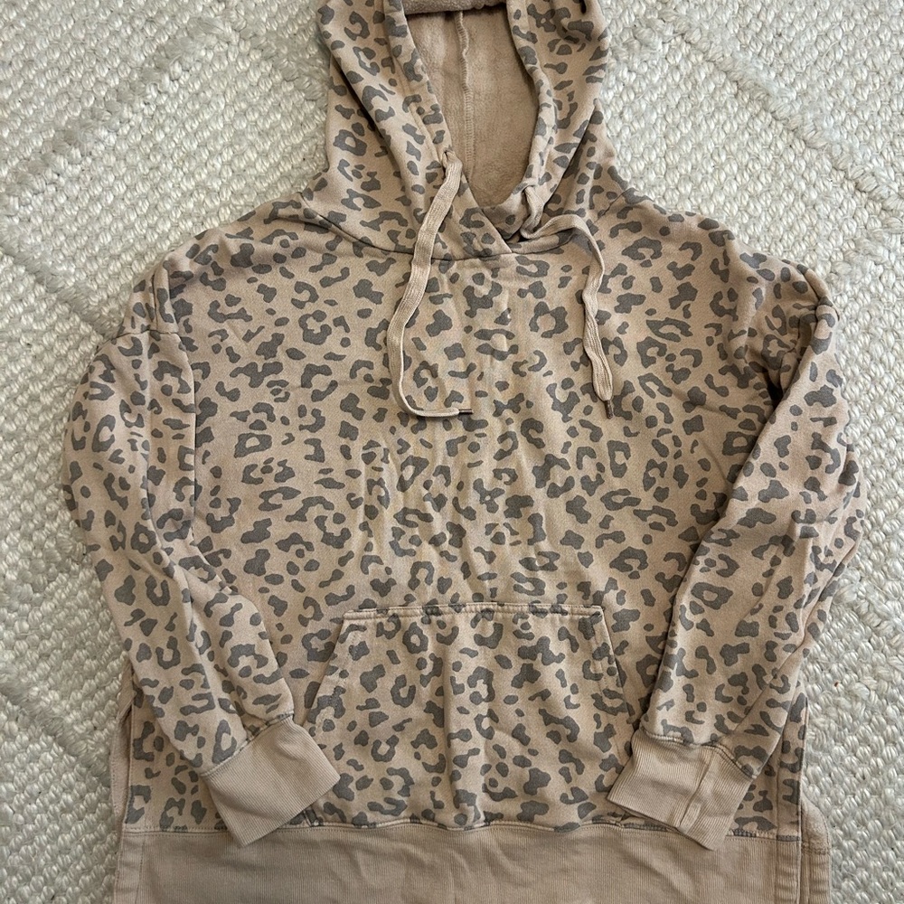 Leopard Print Hoodie